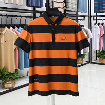 Black & Orange - Premium Imported Polo Shirt
