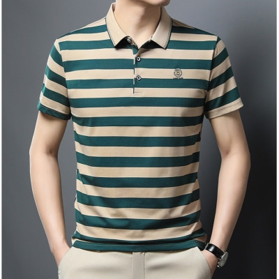 Green Stripe - Premium Polo Shirt