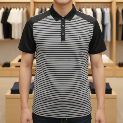 Black & White - Premium Polo-553