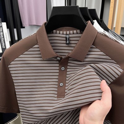 Coffee & White - Premium Polo-554