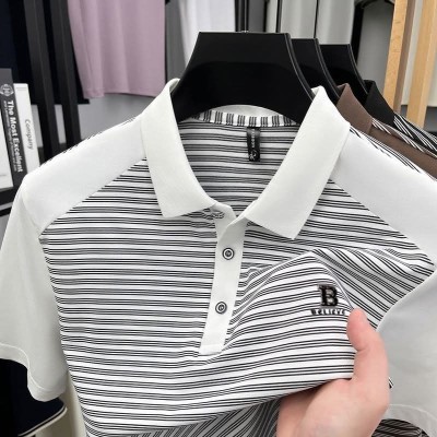 White & Black - Premium Polo-552