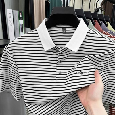 White Stripe - Premium Polo-560