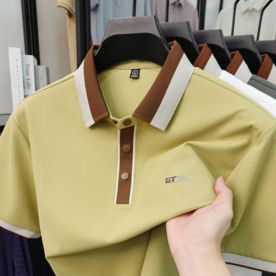Olive Yellow Premium Polo-577